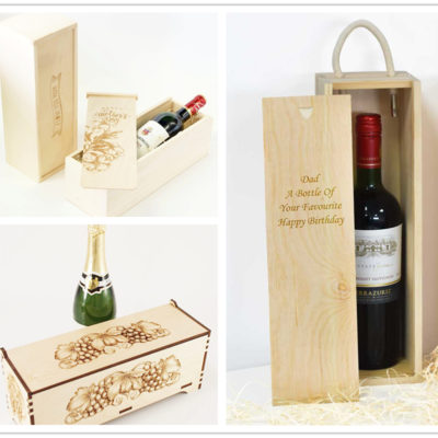 当礼品包装激光打标机遇见葡萄酒礼盒 与众不同的礼物